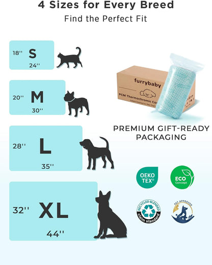 Furrybaby Magic PCM Color-Changing Cooling Mat