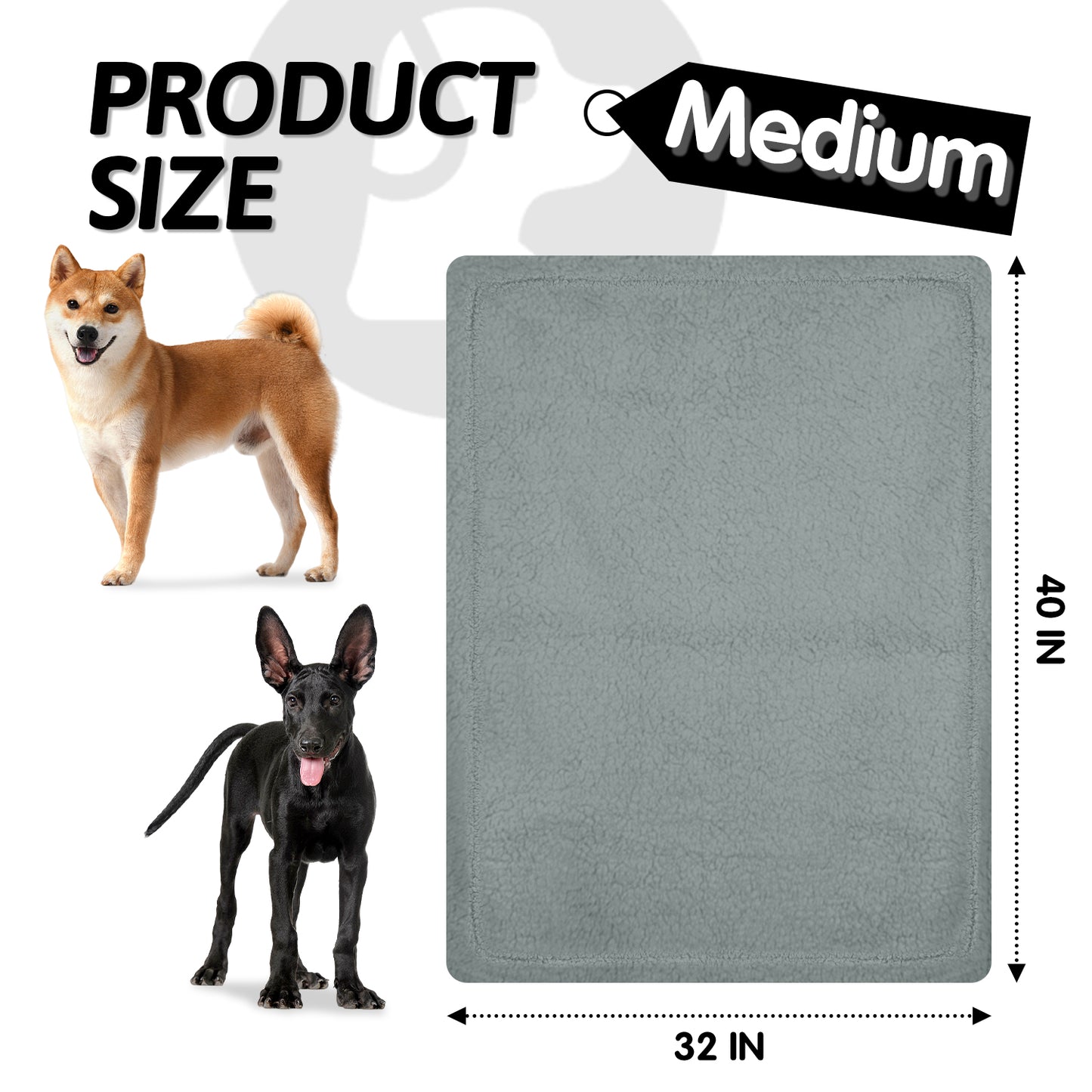 Furrybaby Soft Sherpa Pet Blanket