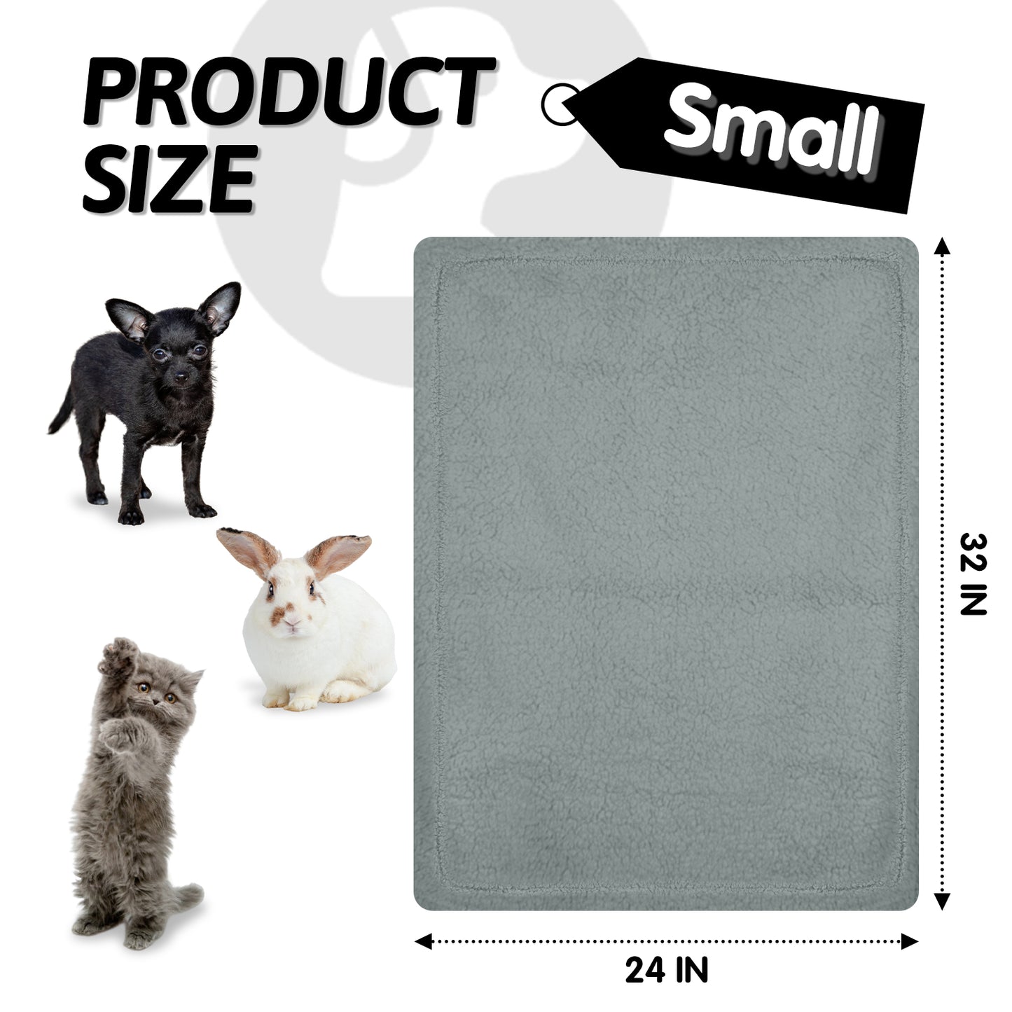 Furrybaby Soft Sherpa Pet Blanket