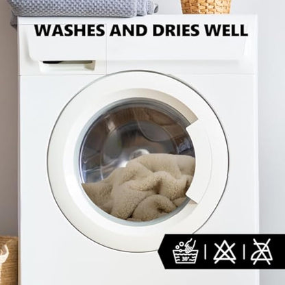 furrybaby 2-in-1 Puppy Blankets for Small Dogs - Premium Super Soft Sherpa & Fleece Dog & Cat Bed Blankets - Washable & Portable - Beige (24"x32")