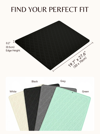 Furrybaby Geometric Maze Silicone Cat Litter Mat