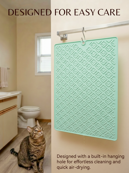 Furrybaby Geometric Maze Silicone Cat Litter Mat