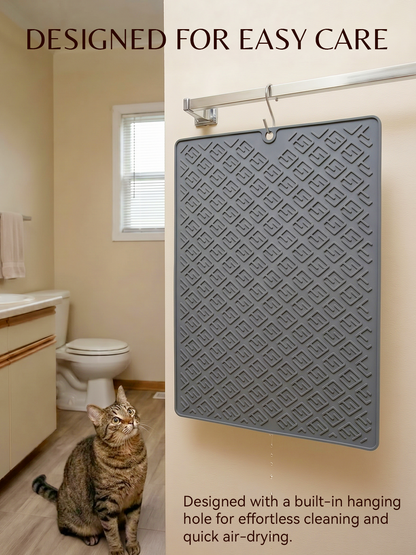 Furrybaby Geometric Maze Silicone Cat Litter Mat