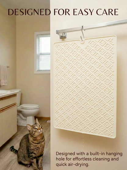 Furrybaby Geometric Maze Silicone Cat Litter Mat