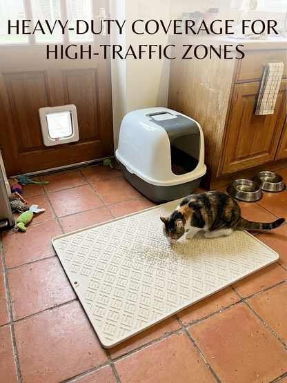 Furrybaby Geometric Maze Silicone Cat Litter Mat