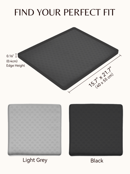 Furrybaby Silicone Paw Print Cat Litter Mat