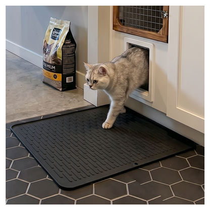 Furrybaby Minimalist Lined Silicone Cat Litter Mat