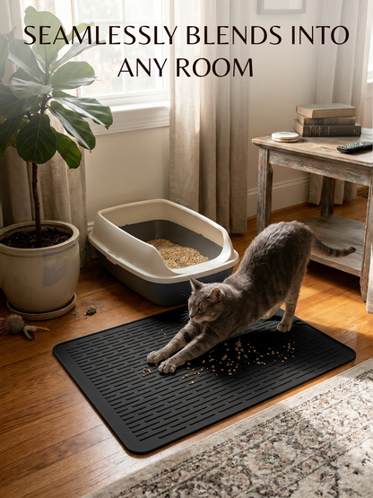 Furrybaby Minimalist Lined Silicone Cat Litter Mat