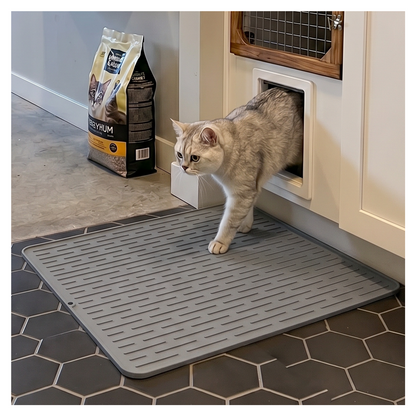 Furrybaby Minimalist Lined Silicone Cat Litter Mat