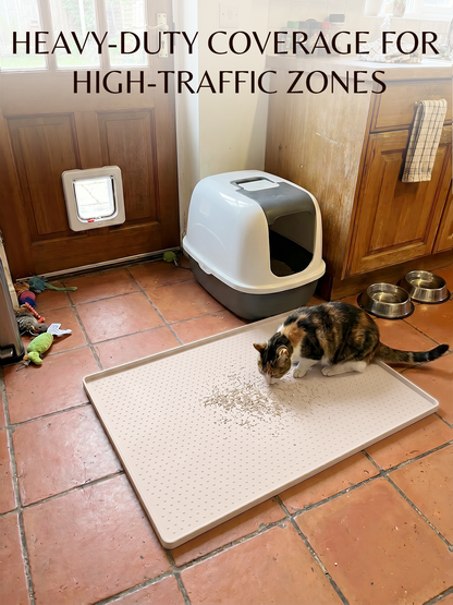Furrybaby Silicone Polka Dot Cat Litter Mat