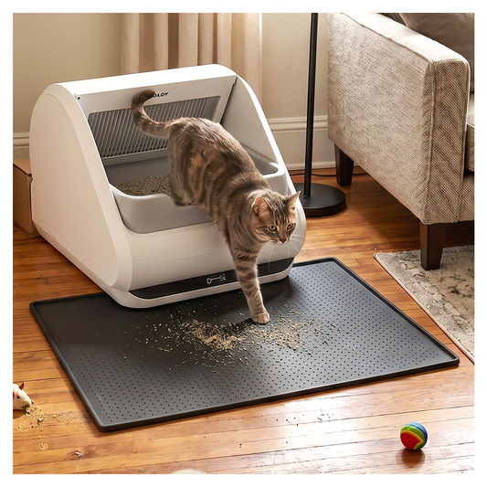 Furrybaby Silicone Polka Dot Cat Litter Mat