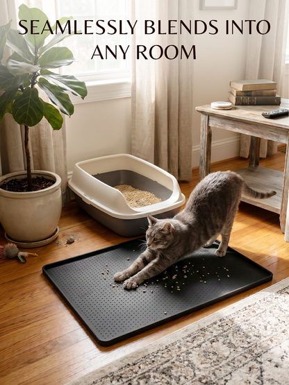 Furrybaby Silicone Polka Dot Cat Litter Mat