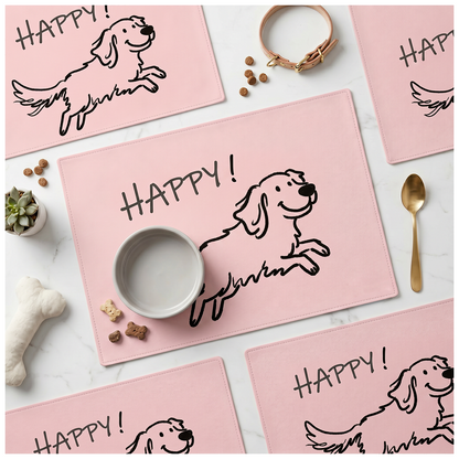 Happy Dog Pink