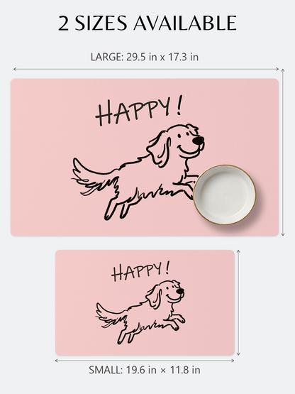 Happy Dog Pink