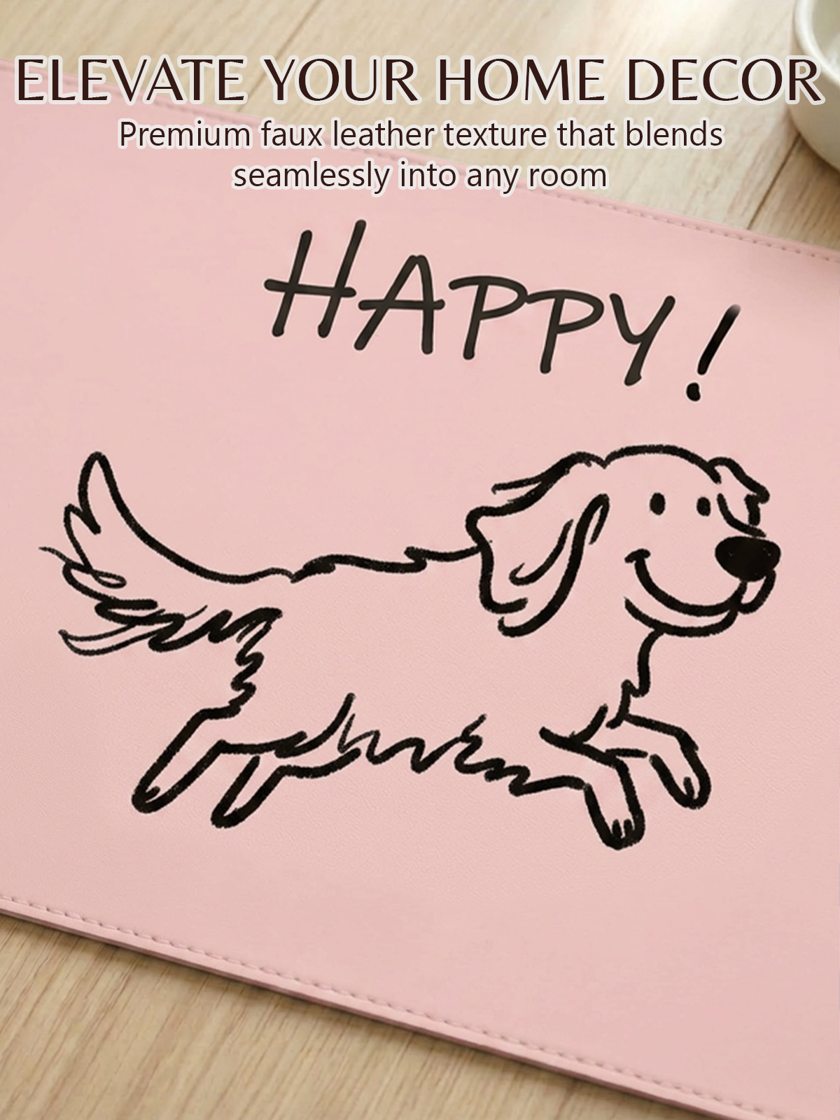 Happy Dog Pink