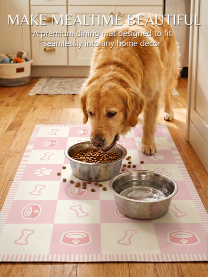 Furrybaby Classic Checkerboard Waterproof Dog & Cat Placemat
